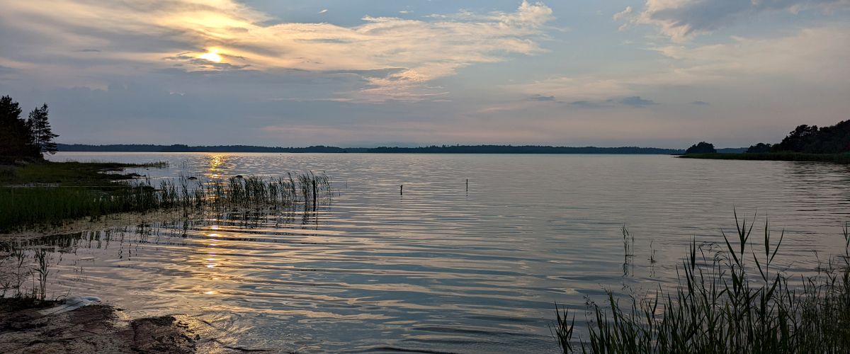 Mitten av Svartsmarafjärden